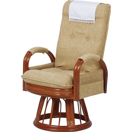 リクライニング籐椅子 RZ-974-Hi-LBR ラタン ラタン 籐 送料無料 WEB限定カラー