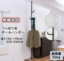 つっぱりポールハンガー　おしゃれ　玄関　スリム　コンパクト　壁面収納　突っ張りポールハンガー　おしゃれ　突っ張…