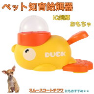「最大15%オフクーポン」 スムースコートチワワ（Smooth Coat Chihuahua） アヒル 知育給餌器 おもちゃ I…