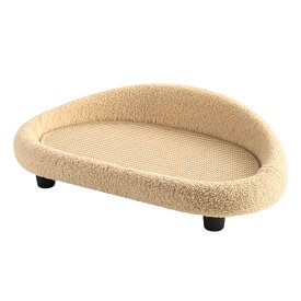 「最大15%オフクーポン」 セルカークレックス Selkirk Rex 猫 ソファ ベッド 50cm 大型 猫用ベッド 爪とぎ付き 麻縄マット クッション ふわふわ 脚付き 防湿 すべり止め ペットベッド 小型犬 兼用 おしゃれ 北欧 夏用 冬用 ネコベッド