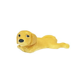 【DENSCRAFT】 マスコットフィギュア ラブラドール カエル足 ハンドメイド プレゼント ギフト 犬 おしゃれ グッズ インテリア 雑貨
