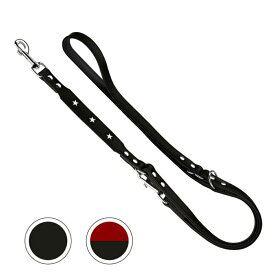 【HUNTER】リード ドイツ製 オーガニックレザー マジックスター 3wayリード 長さ 200(cm) ｜ ペット用品 犬用グッズ スマイヌ