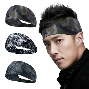 �w�A�o���h �����Y �X�|�[�c�^�[�o�� ���~�� �S���o���h UV�J�b�g �w�b�h�o���h �u�� �⊴ UPF50+ �X�|�[�c ���p �g���[�j���O �z������ ���O���΍� �^�[�o�� 3���Z�b�g �o���_�i R