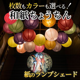 【1枚から買える】 提灯 ちょうちん 紙提灯 透かし ペーパーランタン 直径約30cm 1枚 全15色 飾り付け クリスマス イルミネーション ランタン お祭り イルミネーション ランプシェード 映え写真 夜景