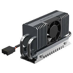ElecGear EL-80X SSDΉ̃N[[A2x q[gpCv + \bhA~jEq[gVNPWM pt@tAM.2 2280 PCIe NVMe  SATA SSDpɒ[Gen4Q[~OSSD̔MUAT[}