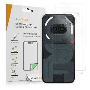kwmobile Nothing Phone 2a / Phone 2a PlusΉ w 3x ی tB -  w h~ veN^[ Zbg Ή