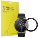 Lamshaw for HUAWEI Watch GT2 Pro フィルム, 専用 3D曲面 全面吸着 PMMA材質＋PC材質 耐久性 撥油性 指紋防止 気泡ゼ…