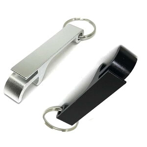 携帯式栓抜きは栓抜きキーホルダーを持ちやすく、旅行や会食に適しており、コンパクトで軽くコンパクトで海外旅行やアウトドアに2点(シルバー+ブラック)