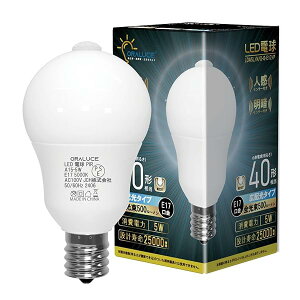 ORALUCE LEDd E17 lZT[ d 40W` F 5000K 5W 500lm _E ÃZT[t Yh~ Ki  L gC s 1 LDA5N-G-E17