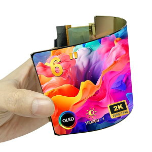 wisecoco 6C` 2K OLED fBXvC tLVuj^[ L@EL IPS 2880x1440 tLVuXN[ ܂Ȃ\ȃXN[