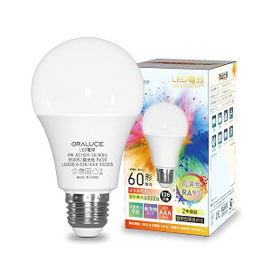 ORALUCE LEDd E26 60W` FAAA F y9W 920LM FFRA93zS^Cv ^Ή ցAG拳 s 1 LDA9D-G-E26/AAA