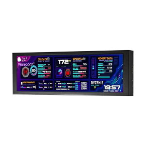 wisecoco 7.9 " PC CPUf[^o[j^[ LCD fBXvC HD IPS 1280x400 ~jXN[c] Z T[plfBXvC AIDA64pTuj^[