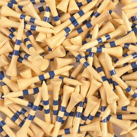 ゴルフティー 竹製 ショートティー 目盛り付き 42mm/54mm 100本/250本 大容量パック オシャレ 丈夫・折れにくい 天然素材 環境に優しい 再生可能資源 ゴルフ用品 練習・プレー用【T-712】