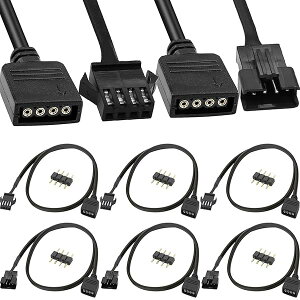 Xiatiaosann 4sIX/Xւ4sRGBP[u A_v^[ P[u R[h 12v LED XgbvARs[^ t@A}U[{[hp (0.98tB[gAIX3{AX3{) 64sIXs