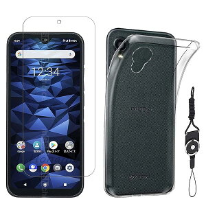 �y1+1�zDIGNO BX2 A101KC �K���X�t�B���� A101KC �t�B���� �\��t���ȒP+���Z�� KYOCERA DIGNO BX2 A101KC �P�[�X �N���A A101KC �Ή� TPU ���� ���^ �ϏՌ� �h�w�� �C�菝�h�~ �y�� �S��