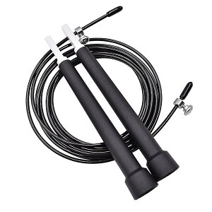 FEELCAT 縄跳び トレーニング用 大人用 ジュニア フィットネス スピードジャンプロープ 二重跳び (スピード 縄跳び)