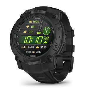 �K�[�~��(GARMIN) Instinct 3 Tactical Dual Power 50mm�T�C�Y Black 010-02935-80 �y�����j���O�E�S���t�E�o�R