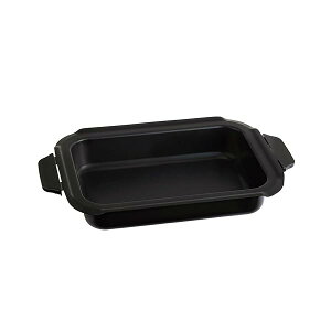 BRUNO �u���[�m �R���p�N�g�z�b�g�v���[�g�p�Z���~�b�N�R�[�g�� �u���b�N BOE021-NABE-BK