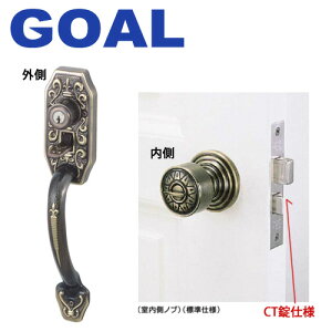 GOAL CT�V���[�Y �A���e�B�b�N�� �j�[�X NIC �o�b�N�Z�b�g64mm�O���FNIC�n���h�� �^ �����FCAP�h�A�m�u �S�[�� CT