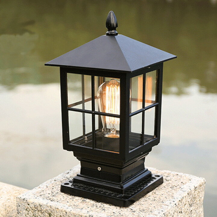 楽天市場】屋外 照明 ガーデンライト 照明器具 門柱灯 エントランス 