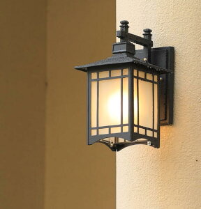 壁掛け照明 ブラケットライト 屋外 外灯 ポーチライト 壁掛けライト 屋外照明 防水 防雨 ウォールライト 門灯 レトロ 玄関照明 防雨 LED対応 照明器具 ウォールランプ 和風 間接照明 アンティ