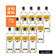 ジン ゴードン ロンドンドライジン 瓶 750ml 1本（1ケース）43度