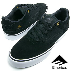 Emerica GJ THE LOW VULC (973) BLACK/GOLD/WHITE Y fB[X Xj[J[ XPV[ XP[gV[Y