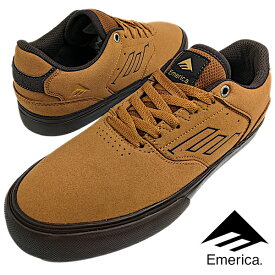 Emerica エメリカ THE LOW VULC (289) TAN / BROWN タン ブラウン レディース スニーカー スケシュー スケートシューズ