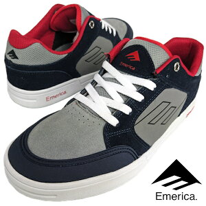 Emerica GJ HERITIC (410) weBbN NAVY/GREY/RED lCr[ O[ bh Y fB[X Xj[J[ XPV[ XP[gV[Y
