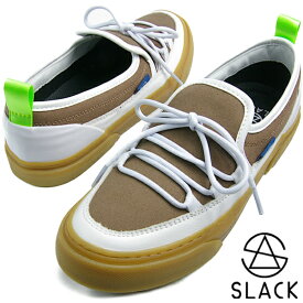 【特別価格】【返品不可】SLACK スラック INTLOOP (WHITE/GUM) イントループ アッシュブラウン/ホワイト【送料無料】 メンズ レディース スニーカー