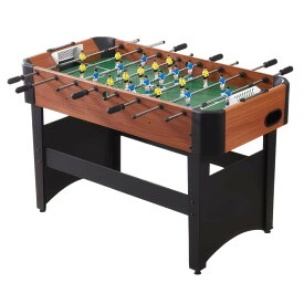 フーズボールテーブル、大人用フットボールテーブルインドアフットボールゲーム子供のおもちゃ男の子バー/ゲームルーム/ファミリーダブル (タイプA,1.2M)