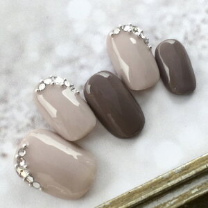 ネイルチップ♪サイズオーダーネイルチップ♪成人式ネイルチップ・ブライダルネイルチップ・大人ネイル・結婚式・卒業・入学☆ショートネイルチップ・シンプルネイルチップ・短い・小