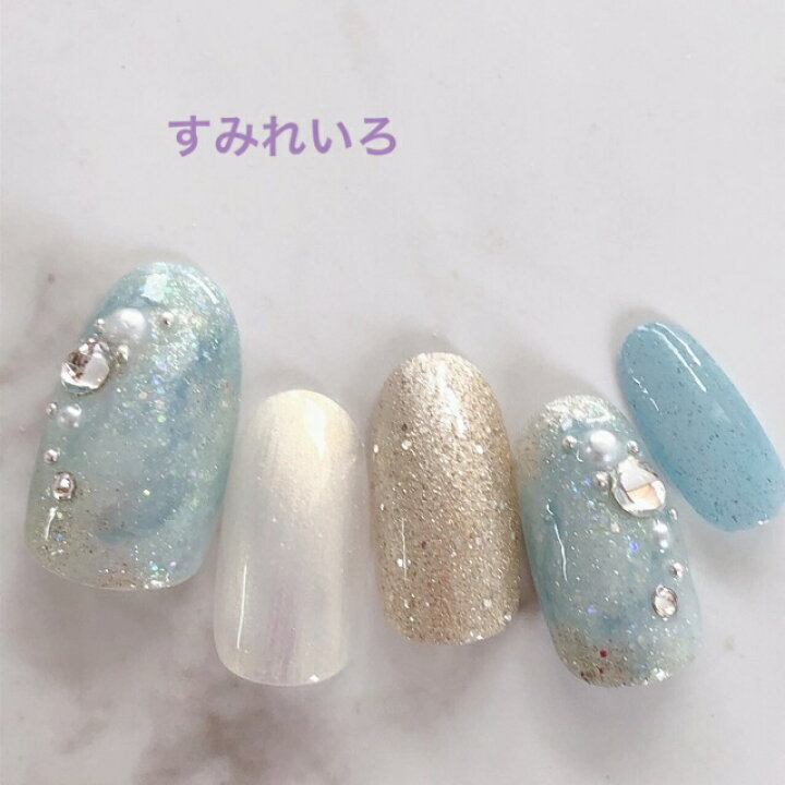 楽天市場 ネイルチップ つけ爪 かわいい デザイン シンプル ショート ロング シンプル 成人式 Nail プレゼント 母 短い爪 小さい爪 大きい爪 ベリーショート ちび爪 結婚式 ウェディング 付け爪 ジェルネイル スモーキーブルーマーブルストーン すみれいろネイル