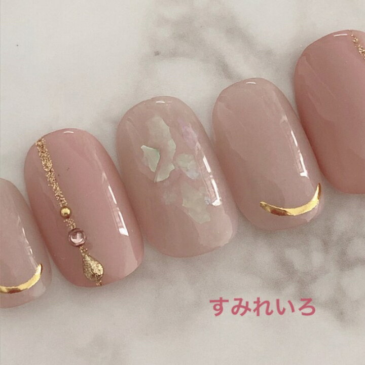 楽天市場 ネイルチップ つけ爪 成人式 かわいい ショート ロング ブライダル 春ネイル Nail 誕生日プレゼント 短い爪 小さい爪 大きい爪 ベリーショート ちび爪 大人ネイル 付け爪 ニュアンスネイル スモーキー ピンク 1663 くすみピンクラインゴールドホログラム B