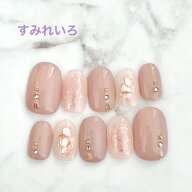 ネイルチップ つけ爪 成人式 かわいい ショート ロング ブライダル 春ネイル nail 誕生日プレゼント 短い…