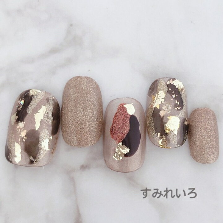 楽天市場 ネイルチップ つけ爪 ブライダルネイル かわいい ショート ロング デザイン 夏ネイル Nail プレゼント 短い爪 小さい爪 大きい爪 ベリーショート ちび爪 大人ネイル 付け爪 オフィスネイル シンプル 1764 ニュアンスレオパードベージュブラウンヒョウ柄 B S
