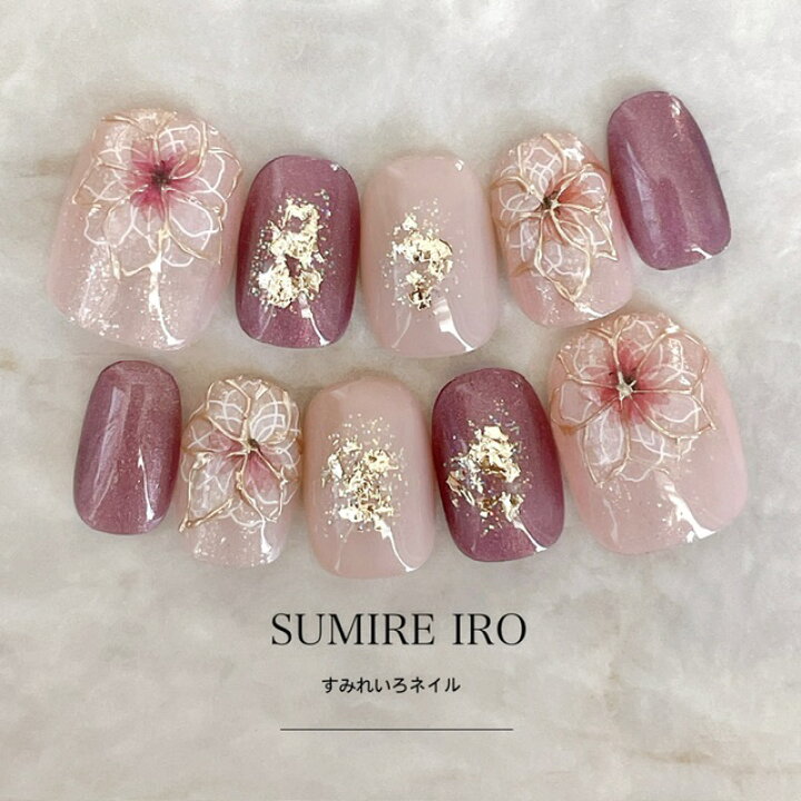 楽天市場】ネイルチップ つけ爪 ブライダルネイル ショート ロング  