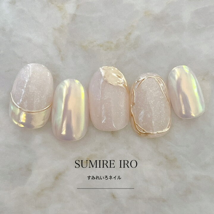 楽天市場】ネイルチップ つけ爪 ブライダルネイル ショート 成人式  