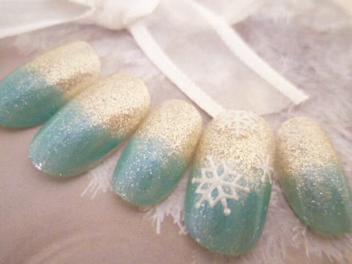 楽天市場】ネイルチップ クリスマス サイズオーダーネイルチップ  