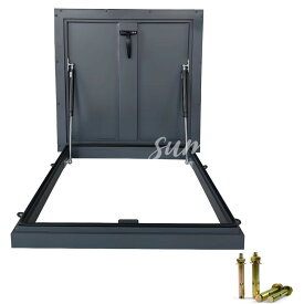 屋上ハッチカバープレート 防雨・防水仕様 傾斜屋根/平屋根対応 カスタマイズ可能 屋根メンテナンスハッチ 屋根裏・セラー・地下デッキアクセス用 防犯ロック付き 天窓兼用 高気密小型採光窓