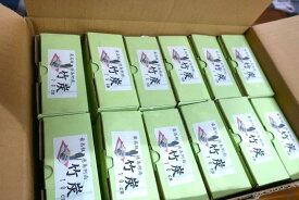 【30箱セット】竹炭10cm 3枚入 （イベント・店舗販売）