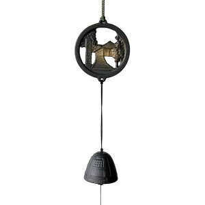 OIGEN 灯篭風鈴 金色堂丸形