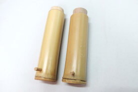【2個セット】竹製 七味入れ 和の趣