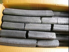 伊予オガ炭　四角　10kg（810882）国産特選