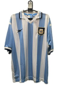 リーボック　6jl1506-ms124712　1999-20　アルゼンチン　ホーム　レプリカ　ゲームシャツ　半袖