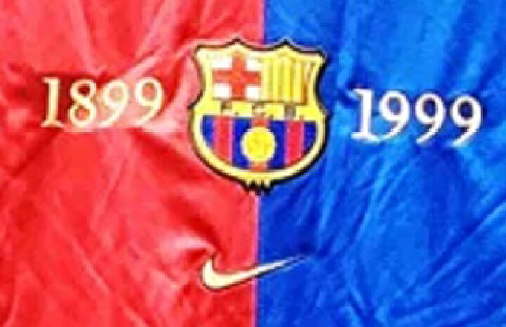 楽天市場】ナイキ 1999-2000 100周年 FCB バルセロナ ホーム 