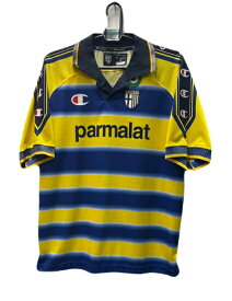 チャンピオン　1999-2000　c6-5301　パルマ　ホーム　レプリカ　ゲームシャツ　半袖