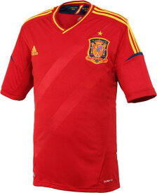 アディダス　2012 スペイン代表ホーム レプリカ ゲームシャツ　半袖 ZU352　X16681　　キッズ　ジュニア