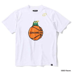 スポルディング SJT23059T ジュニアTシャツ タートルズ ウィズ バスケットボール ホワイト(WH)