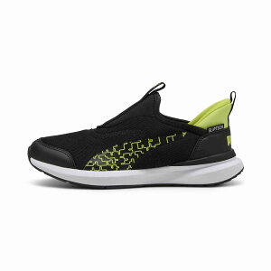 v[} PMJ-403217-01 01 N[Y PROFOAM EASE IN TCo[ JR (01)PUMA Black-Lime Smash YEjZbNX